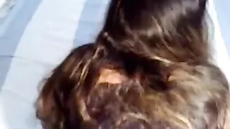 مربربه رافعه طيزها وتقول لعشيقها دخله كله وجيبهم