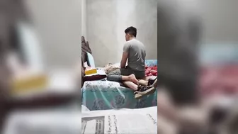 مصريه فلاحه خطيبها واخدها على السرير وبينيكها قبل الفرح