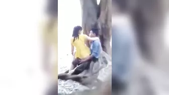 مغربية صاحبها بينيكها في الحديقة ومتعرفش انها بتتصور