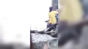 مغربية صاحبها بينيكها في الحديقة ومتعرفش انها بتتصور