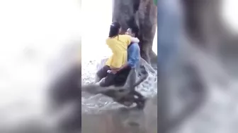 مغربية صاحبها بينيكها في الحديقة ومتعرفش انها بتتصور