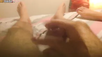 خليجية شرموطة تتناك على السرير مع صديق زوجها
