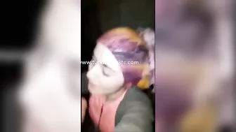 محجبه عشيقها بيصورها وهي بتمصله ويحط زبه على بوقها