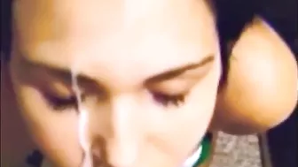 بنوته جميله مبسوطه بمص زب حبيبها ونيك كسها الهيجان