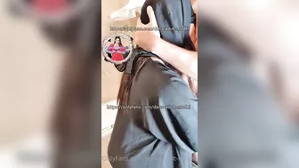 الشرموطة تقوله نيك طيزي اوي حبيبي وجيب لبنك عليها