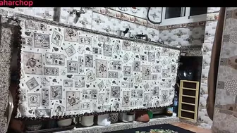 ممحونه مغربيه بتتناك من اخوها في المطبخ على الواقف