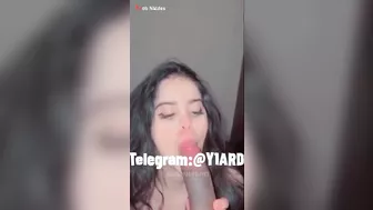 فرسه بتتصور من عشيقها وهي بتمص زبه ويرشقه في طيزها