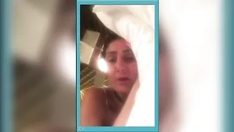 الشرموطه هاجت على السرير وبتصور وتعرض بهيجان