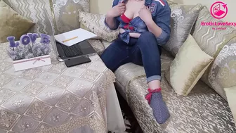ممحونة جارها واخدها على زبه وهي تتنطط زي المحرومة