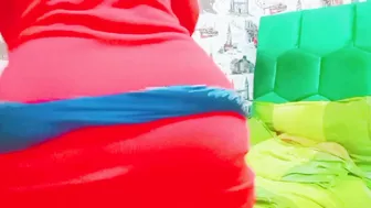 احلى رقص وعرض بزاز من مغربية مع متابعينها