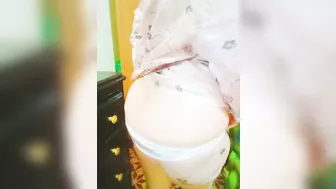 احلى بزاز كبيره من مغربيه بتدلع في النودز وتقفش بزازها