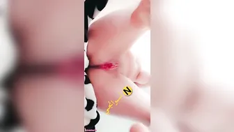 لبوه فاتحه كسها على الاخر ومش رحماه فرك لعب لحبيبها
