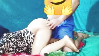 فلاحة منقبة نازله في الزب مص زي المرحومة وتتناك