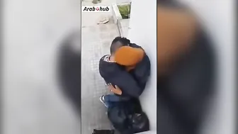 محجبة مغربية بتمص زب حبيبها في الشارع وتتناك خلفي