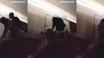 فيلم نسك مسرب لعراقية مربربة بتتناك خلفي من جارها