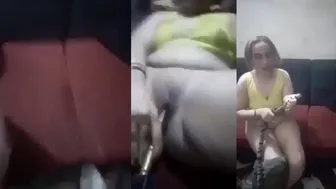 متناكة عراقية تينك كس صديقتها بقرن الشيشة