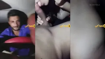 شرموطة بتمص زب عشيقها في السيارة وتتفشخ نيك عنيف