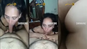 بنوته جامده مع حبيبها على السرير وفاشخه في زبه مص
