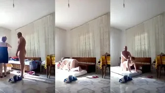 مربربة كبيرة في السن ابن اخوها بينيكها في الفندق