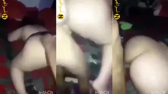 خليجية بجسم نار واخده الزب كامل في طيزها وتصرخ