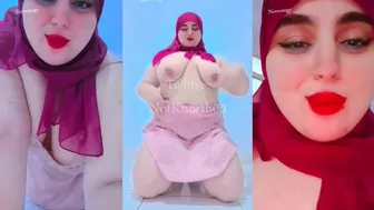 مصرية مربربة بتصور جسمها وبزازها بالحجاب