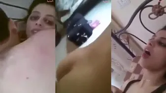 سهرة نيك خليجية بتصور نفسها وتتوجع بصوت عالي