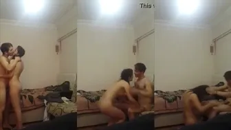 بنوتة مصرية بتتصور في بيت ابن عمها وهي بتتناك