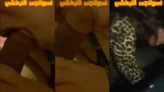 قحبة خليجية تمص الزب زي المحرومة وتاخده كامل في كسها