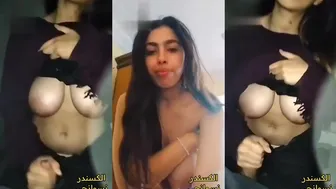 مصرية بتدلك زب حبيبها وتعرضله بزازها الحلوين