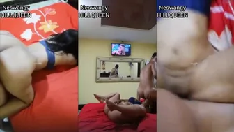 مصرية فاجرة بتاخد زب حبيبها في كسها واحلى اهات تسمعها