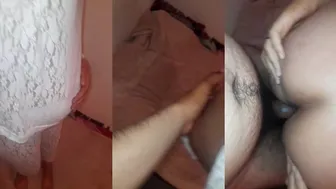 لبوه هايجه على الاخر واقفه وبتتناك من طيزها الحلوه